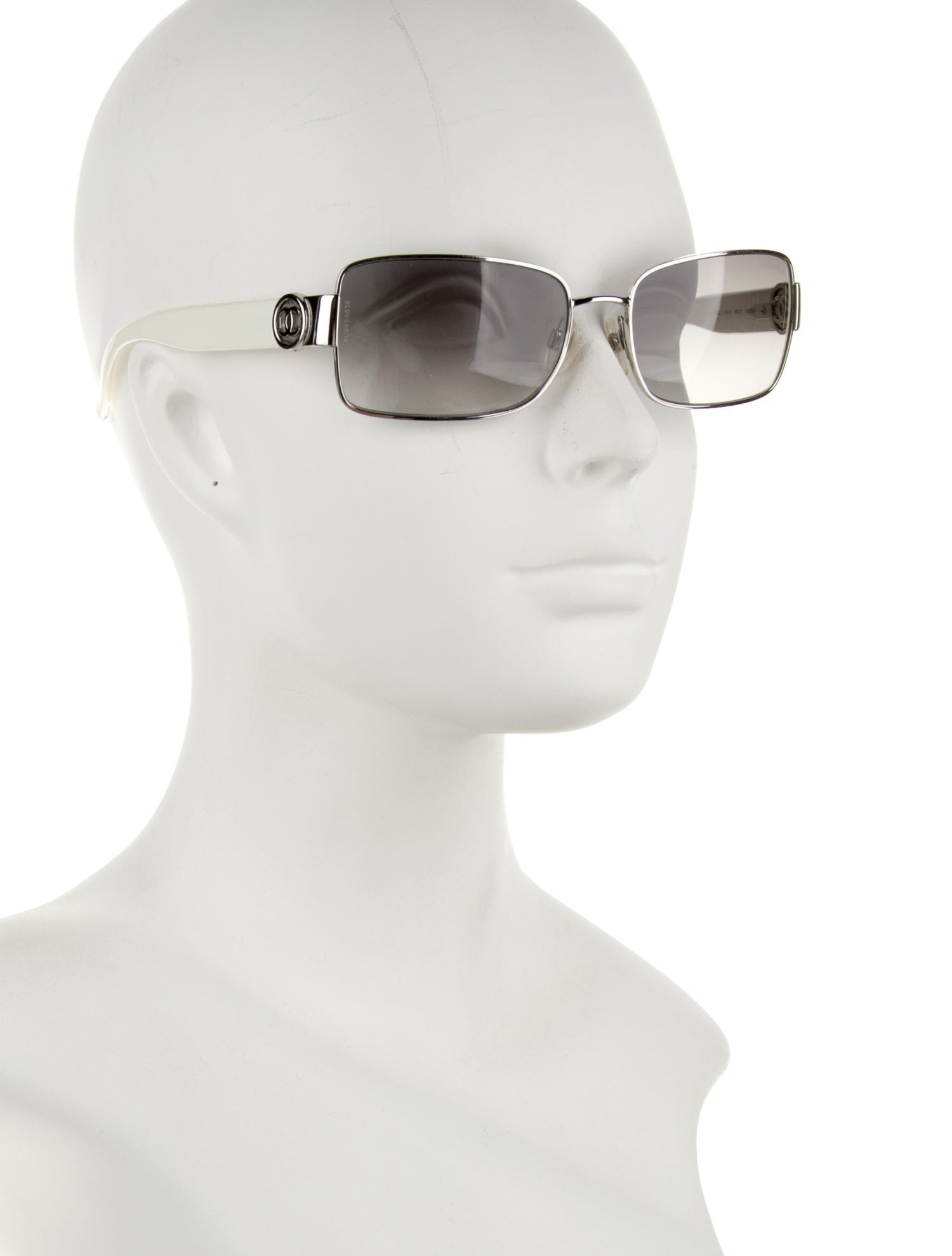 Chanel Vintage Interlocking CC Logo Sunglasses